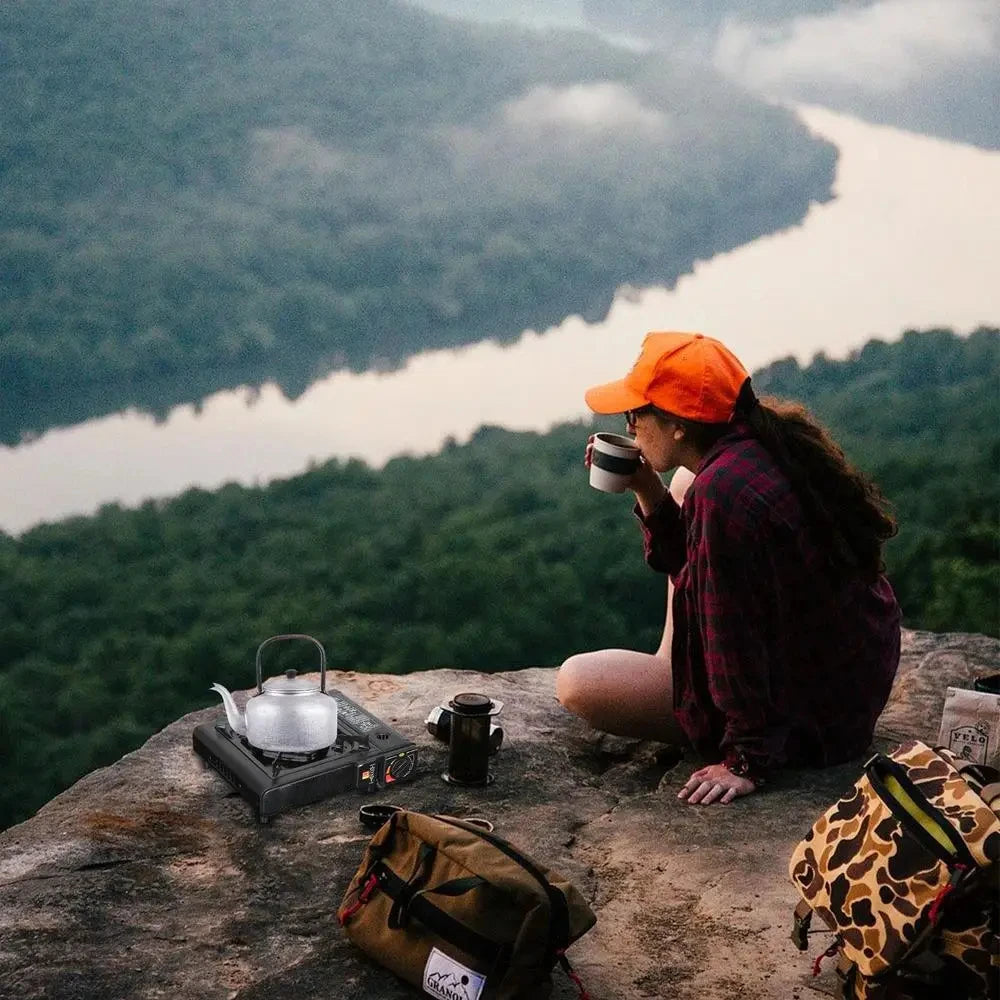 Cocina Portátil con Camping Gas